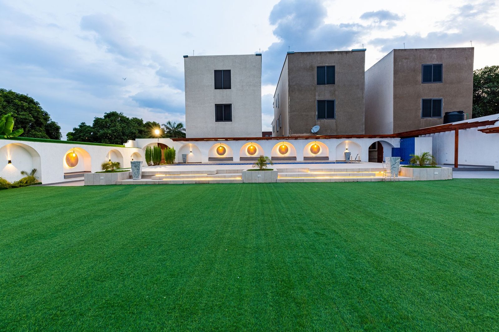 Open space at FLOA Residence